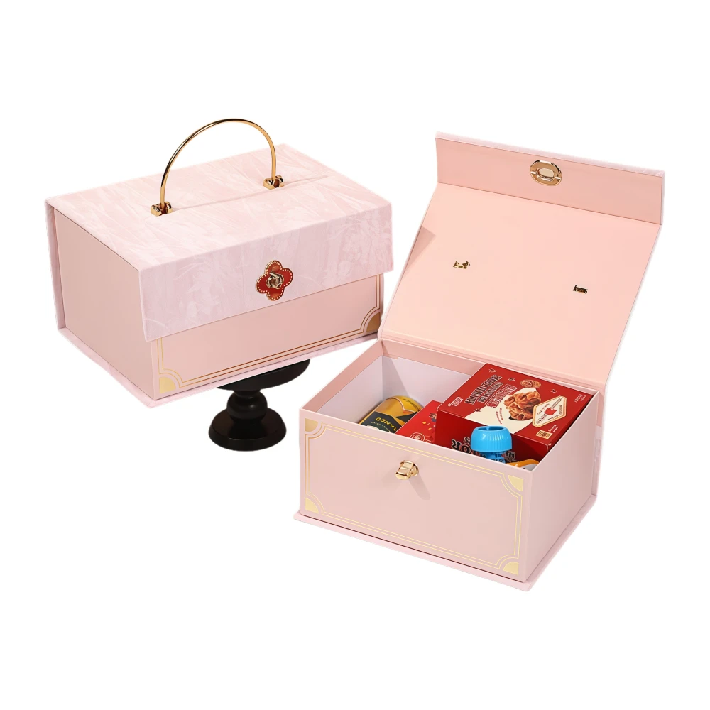 Pink Flip-Top Gift Box